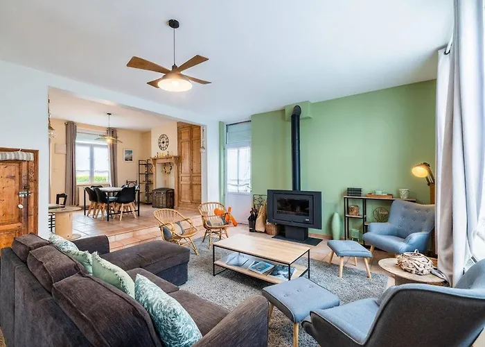 Au Beau Site Jardin, Cheminée&mer Proche Villa Merlimont